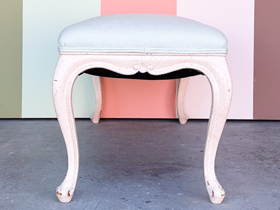 Pretty Pink Shell Motif Bench