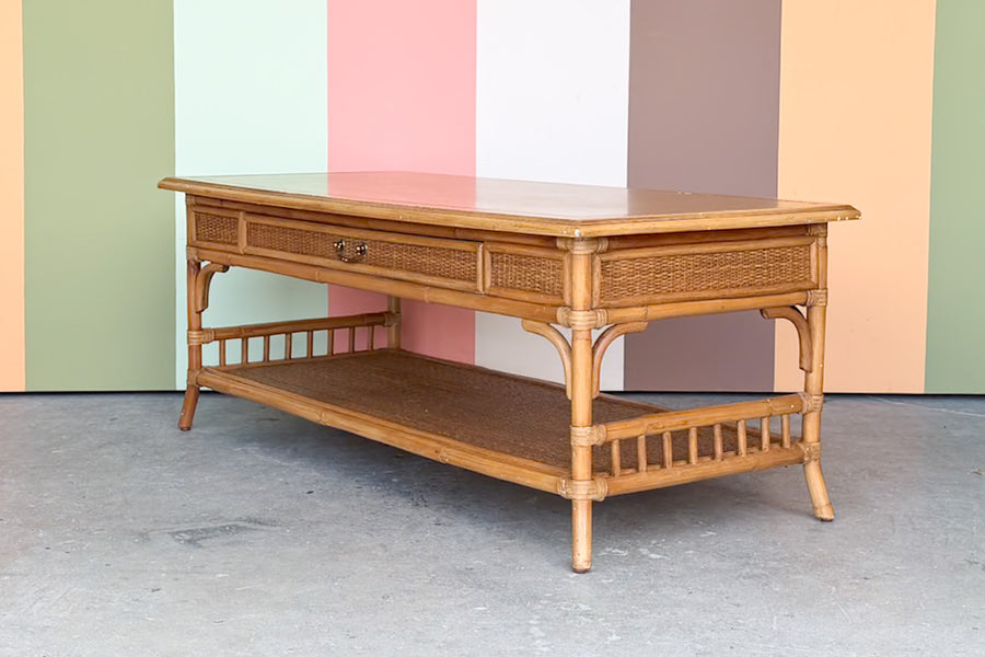 Island Style Rattan Coffee Table