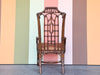 Pagoda Rattan Arm Chair