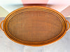 Island Style Rattan Bar with Removable Tray