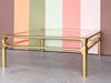 MCM Mastercraft Style Brass Coffee Table