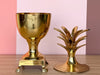 Brass Pineapple Ice Bucket