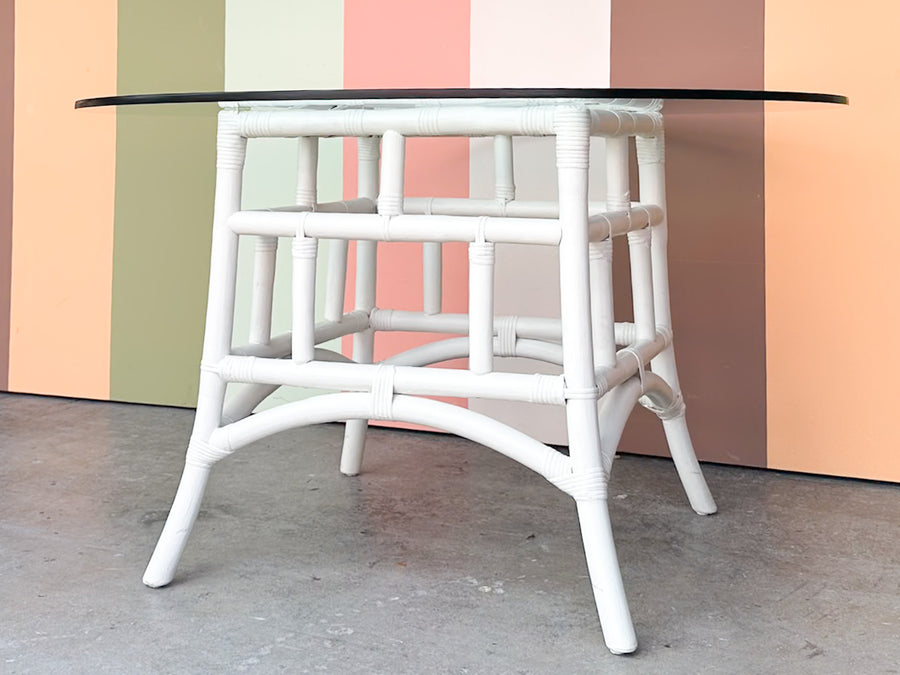 Coastal Rattan Dining Table