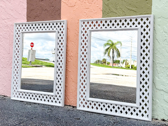 Pair of Lattice Love Mirrors
