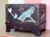 Petite Hand Painted Bird Chest