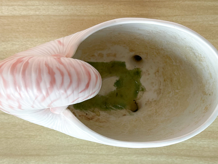 Fitz and Floyd Shell Cachepot