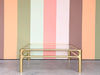 MCM Mastercraft Style Brass Coffee Table