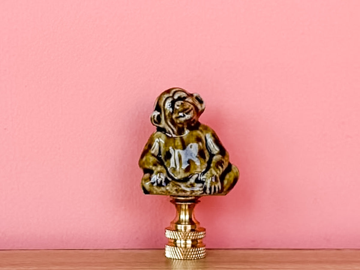 Wade Whimsies Finial — Monkey