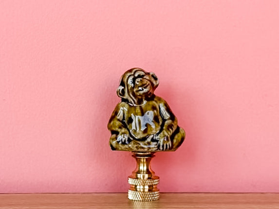 Wade Whimsies Finial — Monkey
