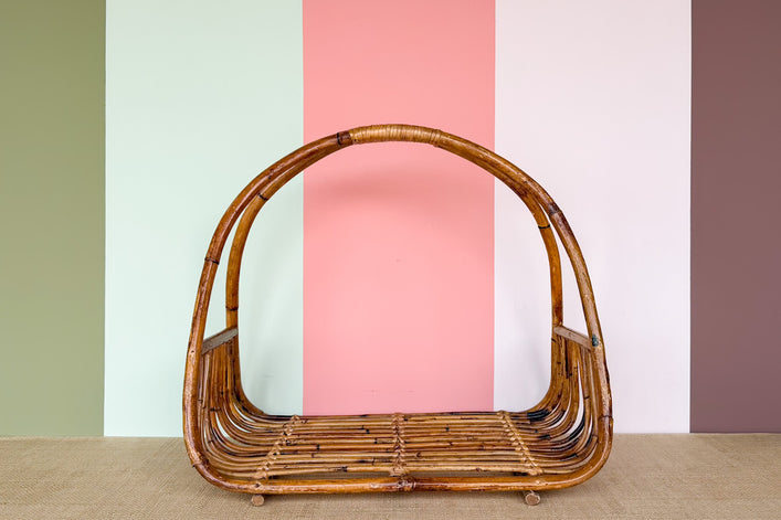Rattan Magazine Rack
