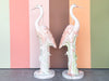 Pair of Huge Ceramic Herons