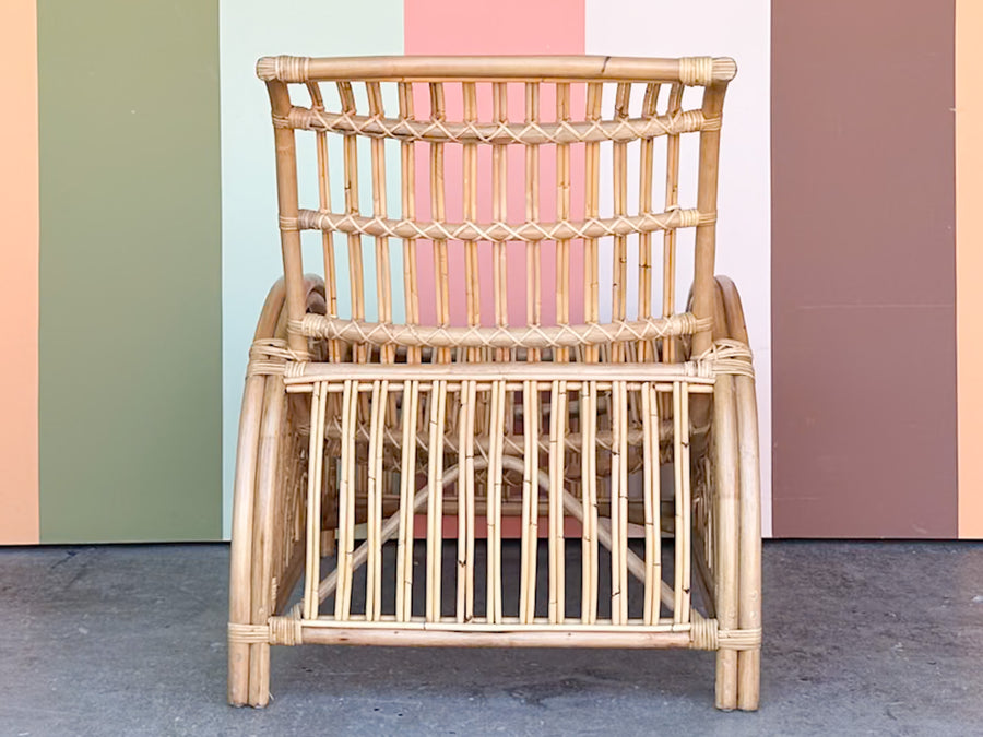 French Style Rattan Lounge Chair