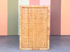 Coastal Rattan Wrapped Desk