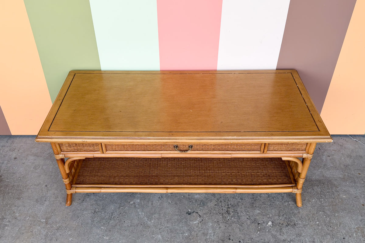 Island Style Rattan Coffee Table