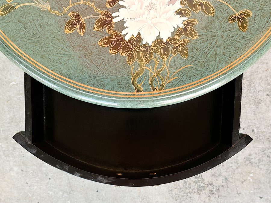 Pretty Petite Chinoiserie Nightstand