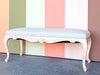 Pretty Pink Shell Motif Bench