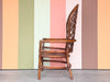 Handsome Ficks Reed Balloon Back Rattan Chair