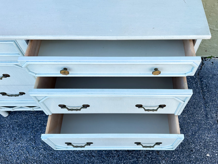 Ficks Reed Faux Bamboo Dresser