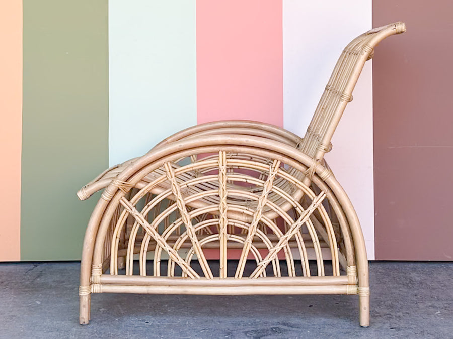 French Style Rattan Lounge Chair