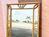 Coastal Chic Rattan Mirror