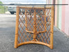 Coastal Chic Rattan Dining Table