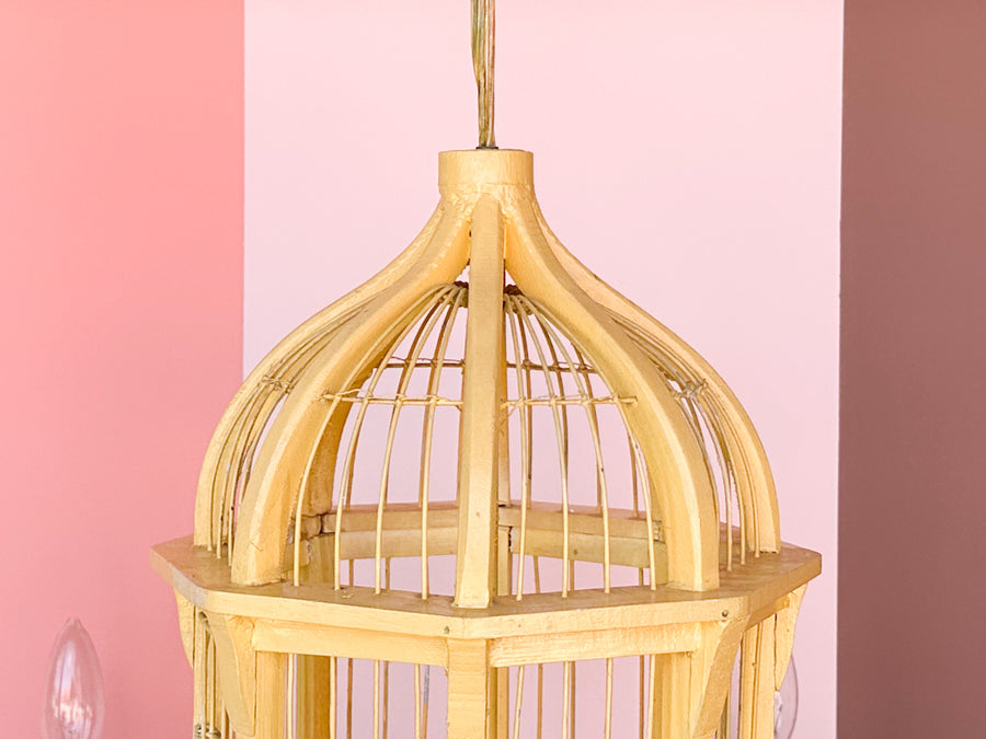 Sweet Birdcage Chandelier