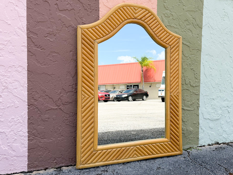 Island Chic Bamboo Mirror