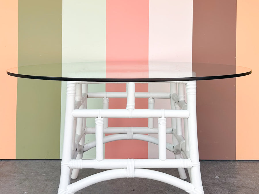 Coastal Rattan Dining Table
