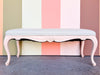 Pretty Pink Shell Motif Bench