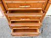 Handsome Faux Bamboo Tall Chest