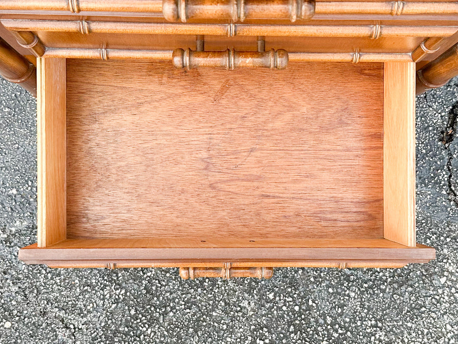 Handsome Faux Bamboo Tall Chest