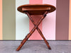 Petite Tortoiseshell Bamboo Folding Table