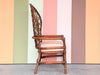Handsome Ficks Reed Balloon Back Rattan Chair