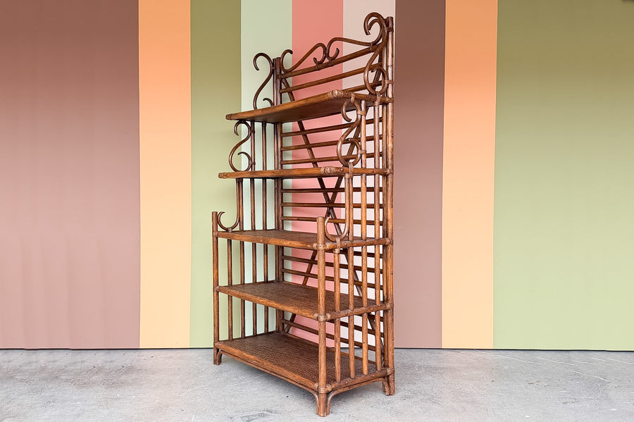 Rattan Baker's Rack