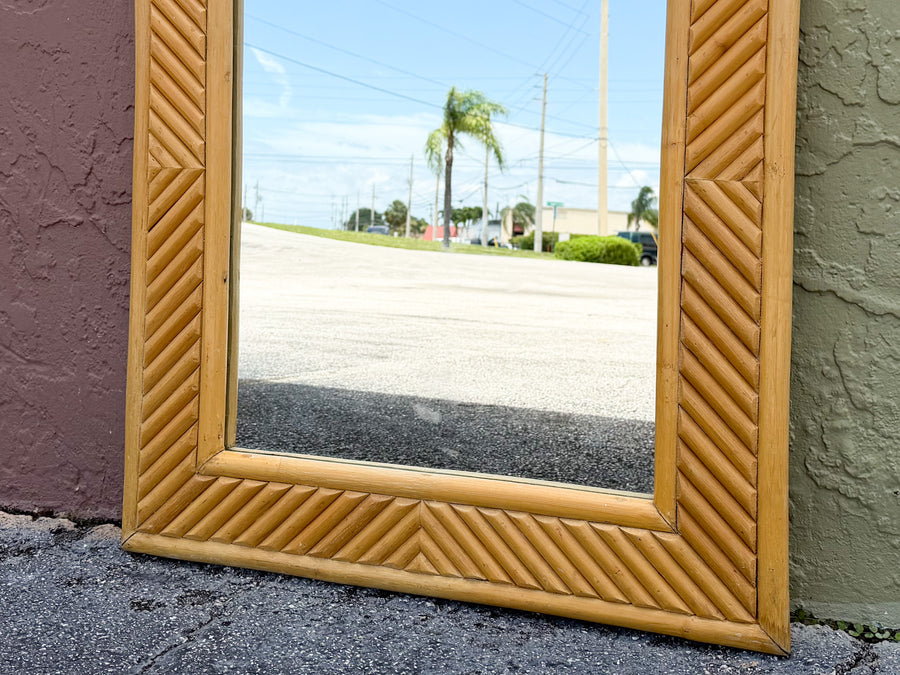 Island Chic Bamboo Mirror