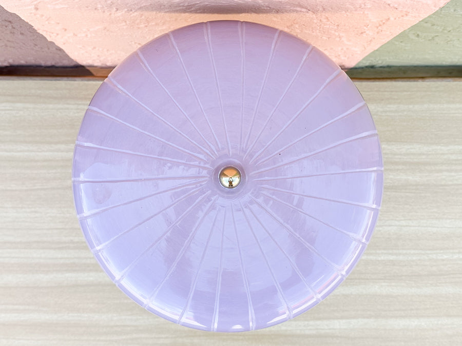 Kips Bay Show House Lavender and Green Lamp