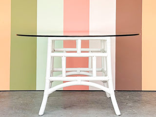 Coastal Rattan Dining Table