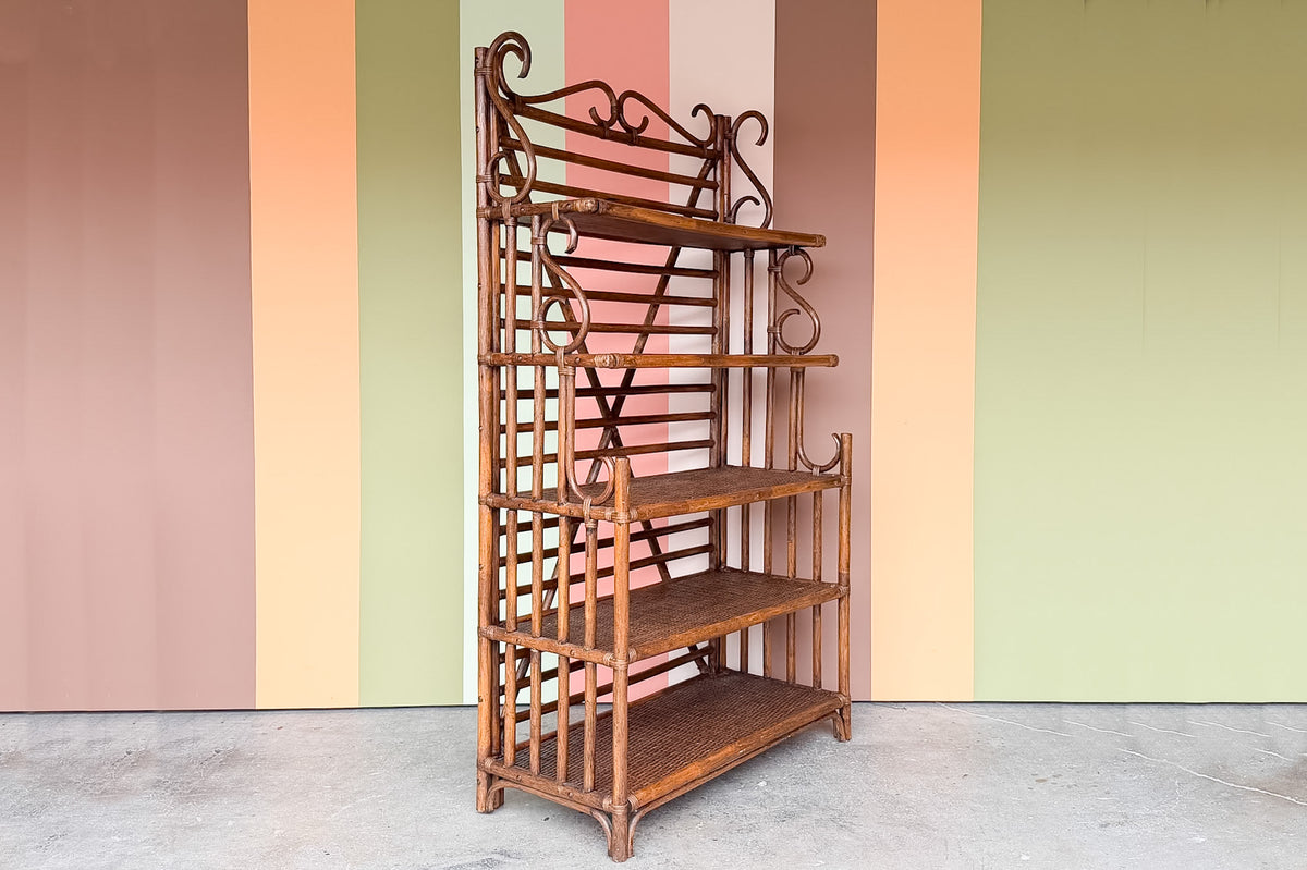 Rattan Baker's Rack