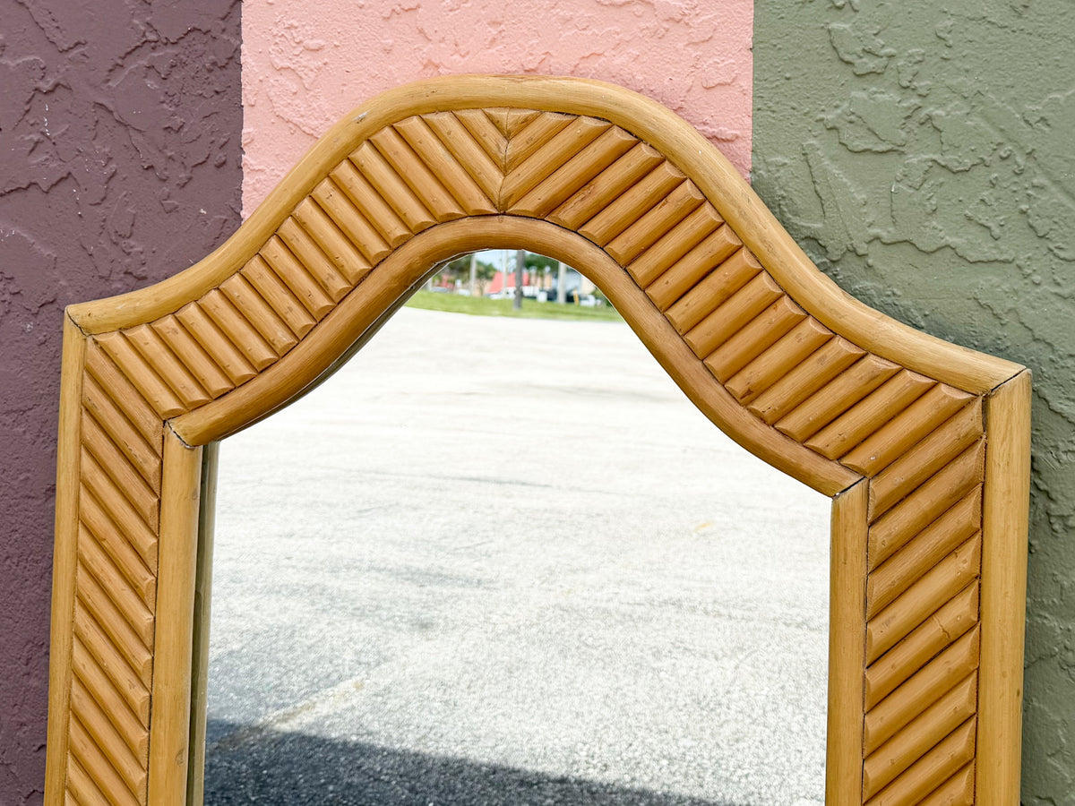 Island Chic Bamboo Mirror