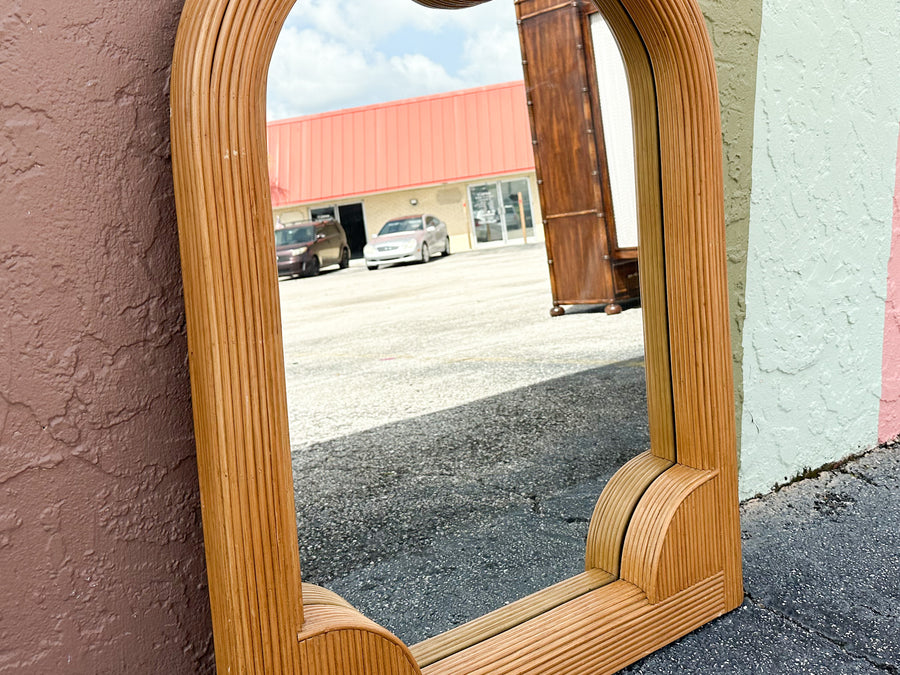 Coastal Pencil Reed Mirror