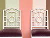 Pair of Palm Beach Style Side Chairs