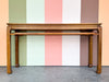 Fretwork Console Table