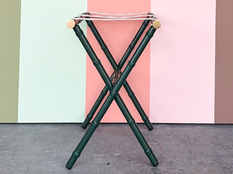 Faux Bamboo Luggage Rack - Cathy