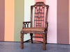 Pagoda Rattan Arm Chair