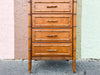 Handsome Faux Bamboo Tall Chest