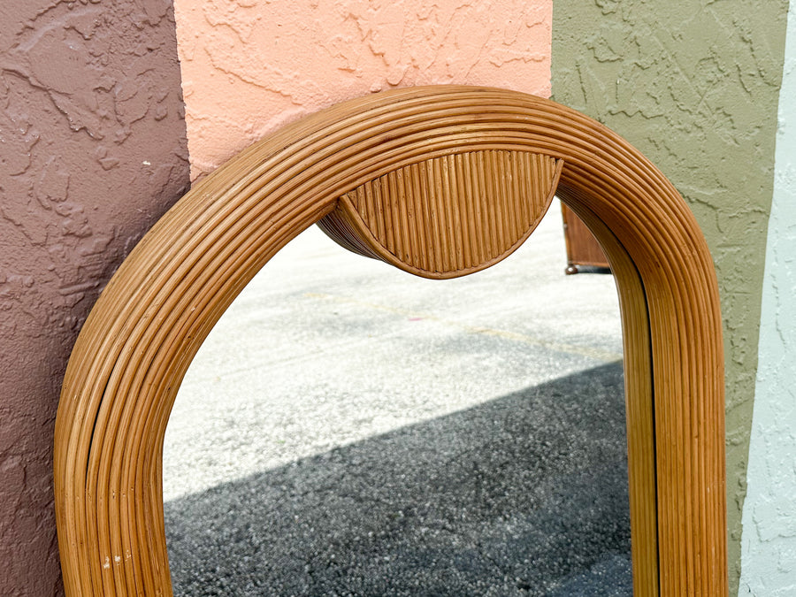 Coastal Pencil Reed Mirror