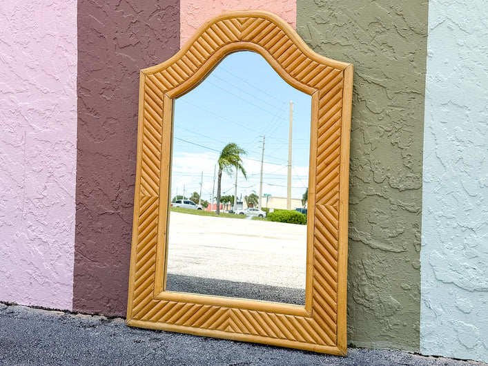 Island Chic Bamboo Mirror