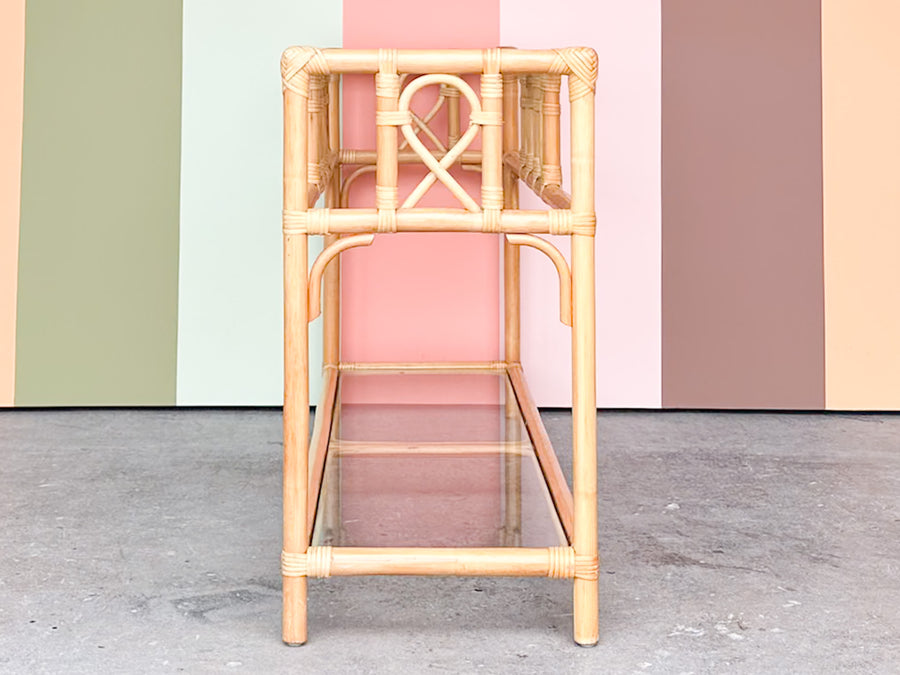 Coastal Rattan Console