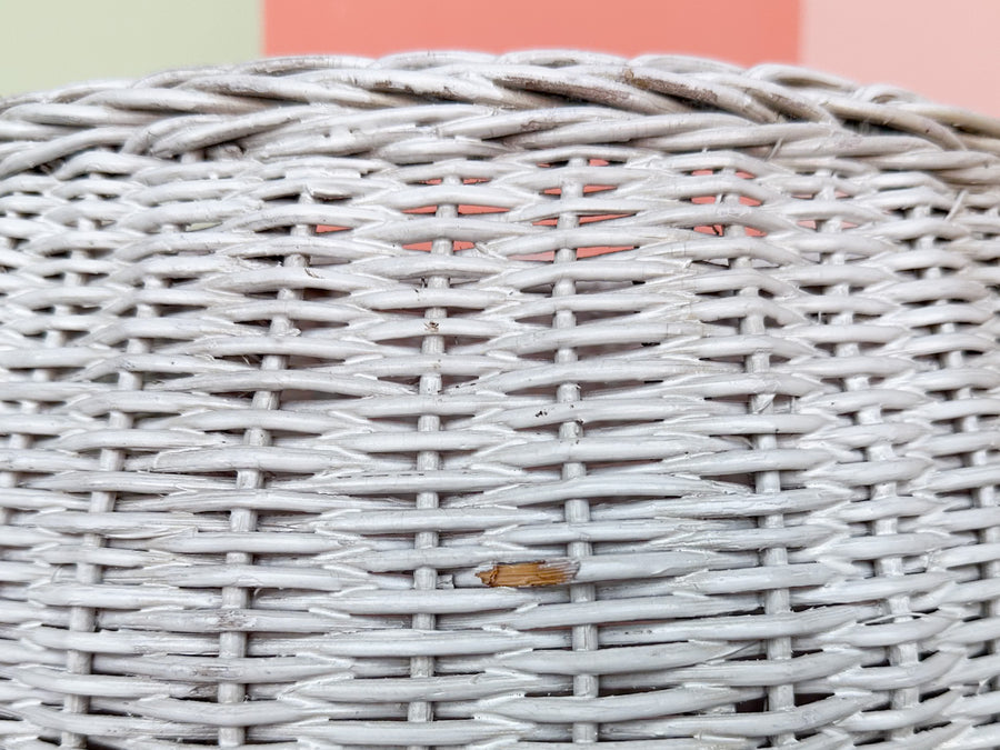 Large Wicker Plant Stand