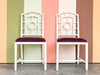 Pair of Palm Beach Style Side Chairs